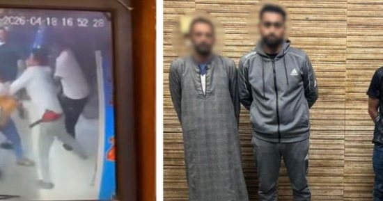 كيف تحولت مشادة كلامية إلى معركة شوارع أمام المحلات في الفيوم؟