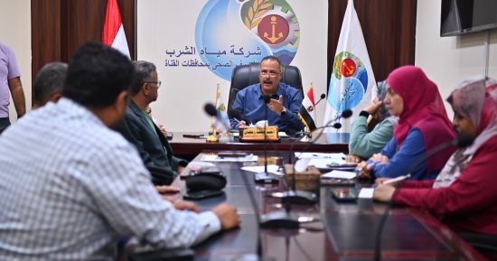 مياه القناة ترفع درجة الجاهزية لمواجهة تحديات الصيف
