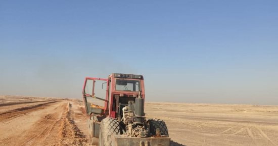 محافظة الوادى الجديد: قرب الانتهاء من تنفيذ محور الخارجة سوهاج بطول 142 كم