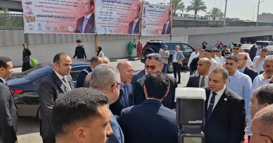 محافظ القاهرة ووزير التموين يفتتحان معرض أهلاً بالعيد بحدائق القبة