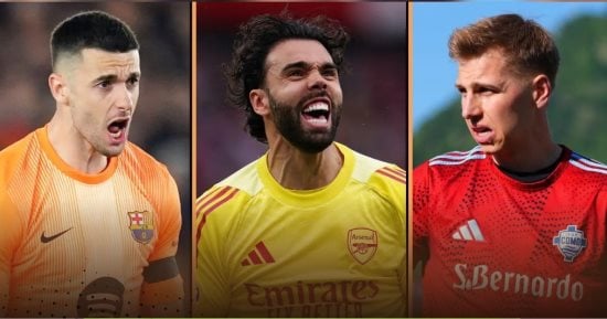 سباق القفاز الذهبي بين حراس أوروبا 2026.. رايا يتصدر الشباك النظيفة