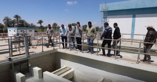 حياة كريمة.. محطة مياه العدوة الجديدة مرشحة لخدمة نحو 200 ألف نسمة.. صور