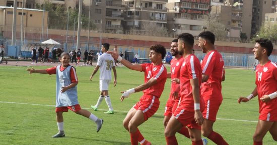 النصر يهزم بورفؤاد بثنائية ويصعد لدورى المحترفين من جديد 