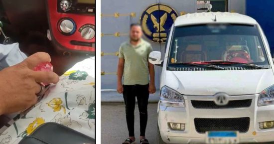 تحرش بـ"زبونة" وهرب".. السجل الجنائي يفضح سائق ميكروباص فى بني سويف   