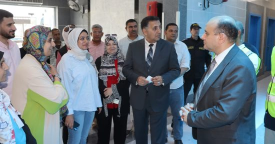 محافظ القليوبية يتفقد مشروعات حياة كريمة بشبين القناطر