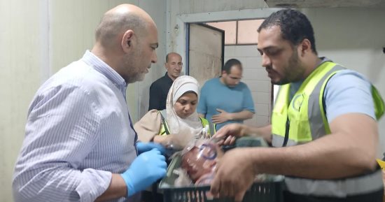 ضبط 3 أطنان دواجن فاسدة داخل مجزر بحملة بيطرية فى القليوبية