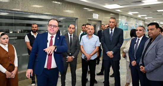 محافظ جنوب سيناء يفتتح وحدة القسطرة القلبية بمجمع الفيروز الطبى بطور سيناء