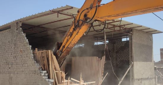 محافظة الإسكندرية تشن حملات للتصدى للبناء المخالف بجميع الأحياء ومركز ومدينة برج العرب