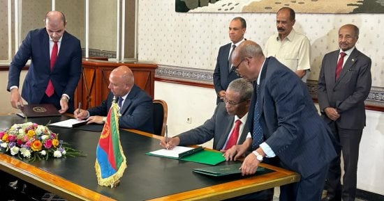 التوقيع على اتفاقية التعاون في النقل البحري بين مصر وإريتريا