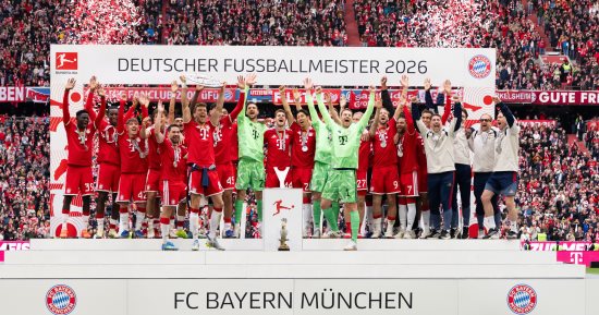 ترتيب الدوري الألماني 2025-2026.. البايرن بطلا وهبوط سانت باولي وهايدنهايم