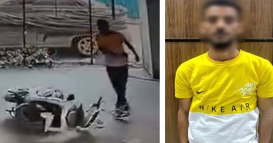 خناقة الجراج تصبح تريند.. كشف لغز فيديو البلطجة وتحطيم موتوسيكل بالزيتون