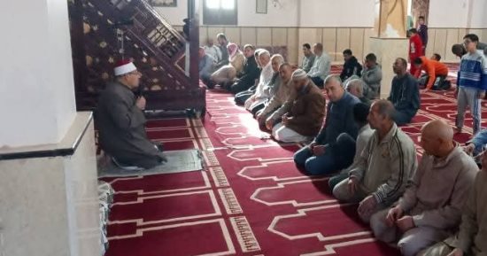 أوقاف جنوب سيناء تُرسِّخ القيم الإيمانية من خلال درس الأخلاق والسلوك بالمساجد