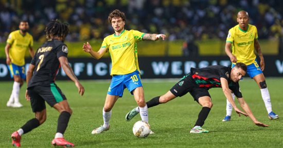 صن داونز يهزم الجيش الملكي 1-0 في ذهاب نهائي دوري أبطال أفريقيا.. فيديو