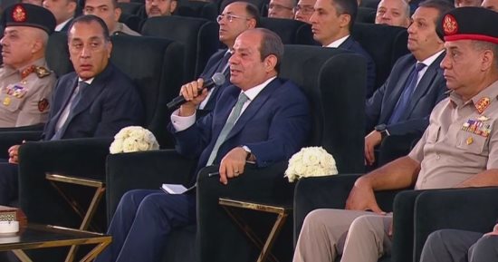 الرئيس السيسى: تكلفة 2.2 مليون فدان فى الدلتا الجديدة تصل لـ800 مليار جنيه