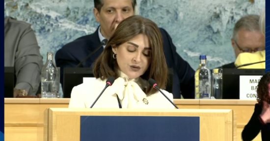 هبة السويدي رئيس مؤسسة أهل مصر تحصل على جائزة منظمة الصحة العالمية 