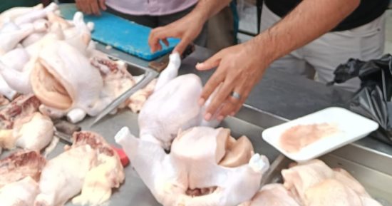 ضبط ربع طن دواجن ولحوم فاسدة قبل بيعها للمواطنين فى المنوفية