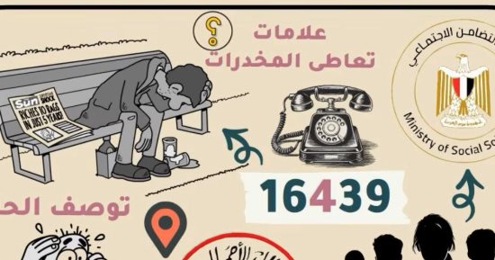 خط ساخن  لتوفير خدمات العلاج للأشخاص بلا مأوى من مرضى الإدمان مجاناً.. تفاصيل 