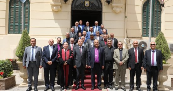 ​محافظ القاهرة يستقبل رئيس الطائفة الإنجيلية ووفد مرافق له للتهنئة بعيد الأضحى