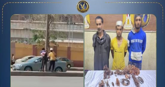 فيديو الفضيحة في المرج.. ضبط لصين أطفآ شوارع القاهرة لبيع النحاس