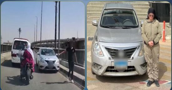 كارثة على طريق أكتوبر.. الأمن يضبط سيدة قادت سيارتها عكس الاتجاه
