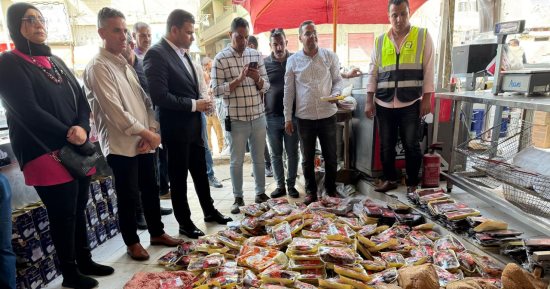 ضبط 3 اطنان لحوم فاسدة خلال حملة مكبرة بالسويس