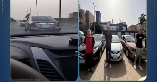 سقوط 3 سائقين عطلوا حركة المرور برعونة فى شوارع القاهرة