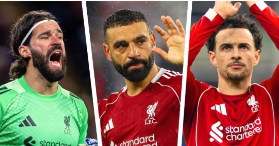 محمد صلاح يتصدر قائمة الظهور الأخير مع ليفربول أمام برينتفورد