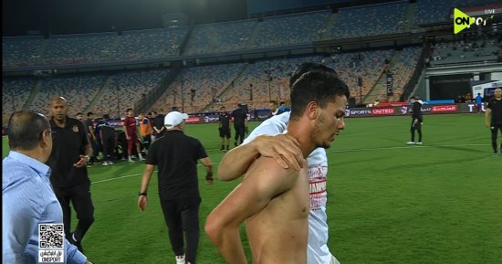 محمد شحاتة يدخل في نوبة بكاء بعد تتويج الزمالك بلقب الدوري 