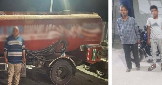 الأمن يحبط بيع 7 آلاف لتر سولار بالسوق السوداء