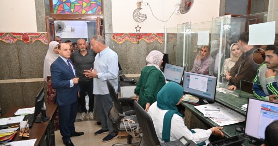 محافظ الغربية يجرى جولة بالمركز التكنولوجى بحي أول ومركز ومدينة طنطا