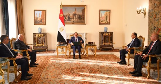 الرئيس السيسى: الخط العام للسياسة الخارجية المصرية يقوم على السعى الدؤوب لتجنب التصعيد