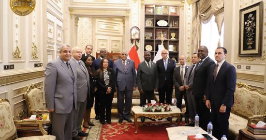 رئيس محكمة النقض يستقبل وفدًا قضائيا من النيابة العامة الكينية