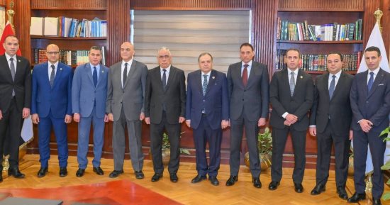 النائب العام يستقبل عددًا من رؤساء الاستئناف لعرض كشوف إنجاز القضايا