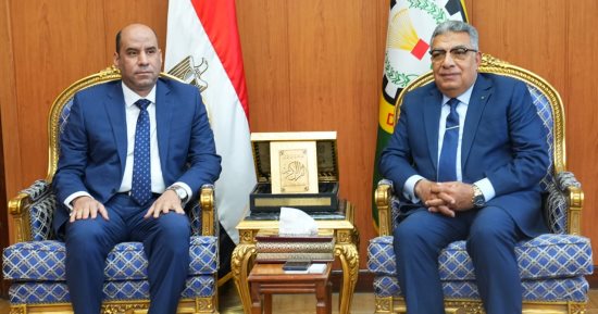 محافظ الدقهلية يستقبل وزير العمل لتعزيز التعاون بملفات التشغيل والتدريب
