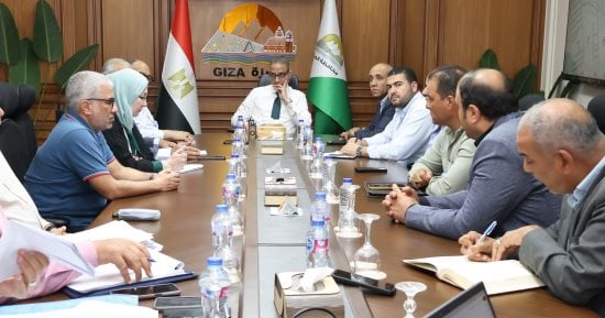 محافظ الجيزة يتابع أعمال تطوير محيط محور عمرو بن العاص بقطاع كفر طهرمس 