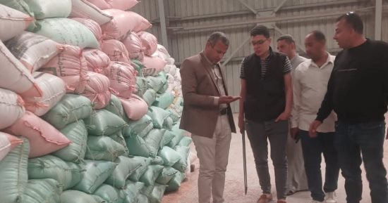 محافظ المنوفية توريد 120 ألف طن منذ بدء الموسم