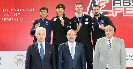 كوريا الجنوبية تحصد ذهب الفردى بكأس العالم لسلاح السيف للرجال بالقاهرة