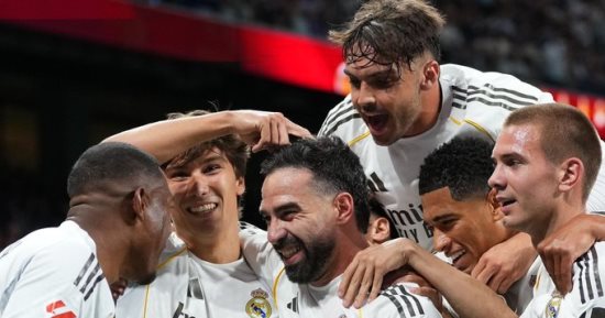 ريال مدريد يتفوق على أتلتيك بيلباو 2 - 1 في الشوط الأول