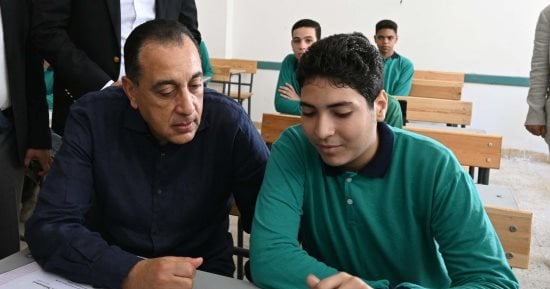رئيس الوزراء يتفقد مجمع بولاق الدكرور التعليمى