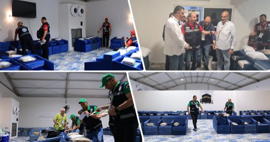 وزيرة التضامن تتابع استعدادات بعثة حج الوزارة لتصعيد حجاج الجمعيات الأهلية إلى عرفات غدا.. توفير 280 أتوبيسا حديثا مكيفا.. فرق ترافق ضيوف الرحمن لتقديم الدعم الطبي والإرشادي خلال التنقلات بين المشاعر المقدسة