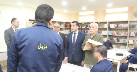 النيابة العامة تجرى تفتيشا لمركز إصلاح وتأهيل وادى النطرون