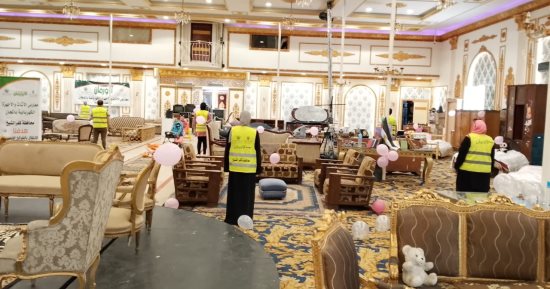 إقامة معرض لتوزيع الأثاث المنزلي بالمجان والاستعداد لتوزيع اللحوم بكفرالشيخ