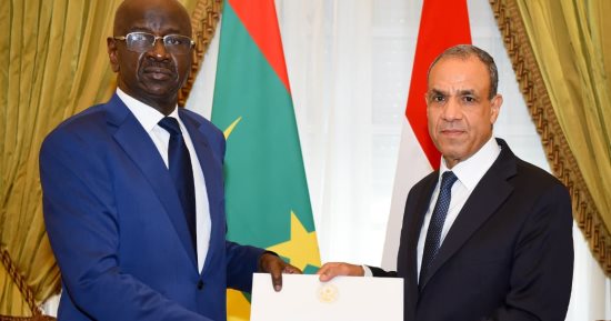 بدر عبد العاطى يتسلم رسالة خطية موجهة إلى الرئيس السيسى من نظيره الموريتانى