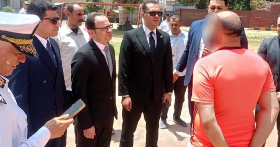 النيابة العامة تجرى تفتيشا لمركز إصلاح وتأهيل أبى زعبل