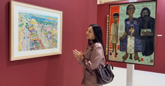 المستشارة الثقافية والفنية لـ"آرت دبى" فى حوار مع "اليوم السابع": المعرض نقطة وصل تجمع العالم بمكان واحد.. التجربة الفنية فى مصر لها عمق تاريخى.. وأحرص على زيارة "فن القاهرة" والمتحف الكبير مصدر فخر للعرب