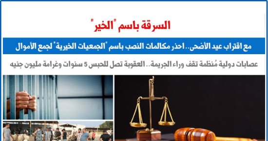 السرقة باسم "الخير".. مع اقتراب عيد الأضحى احذر مكالمات النصب.. برلمانى 