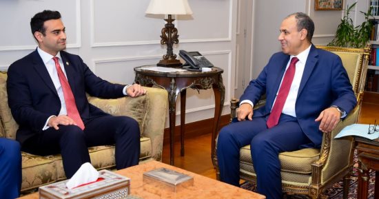 وزير الخارجية يبحث مع عضو بالنواب الأمريكي دعم الشراكة بين مصر وأمريكا