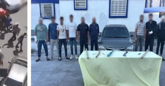 الدليفري المتأخر.. كواليس فيديو خناقة المطعم الدموية بالأسلحة في بورسعيد