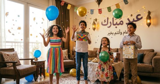 مفاجآت وألعاب ورسائل حب.. طرق مبتكرة لإسعاد الأطفال في العيد