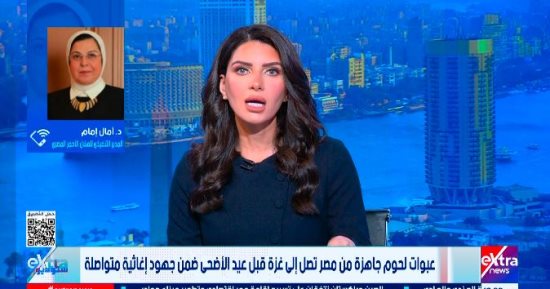 الهلال الأحمر المصرى: استمرار إرسال عبوات لحوم مطهية لغزة ضمن مساعدات العيد